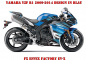 Preview: EV-X Blau für Yamaha YZF R1 2004-2006
